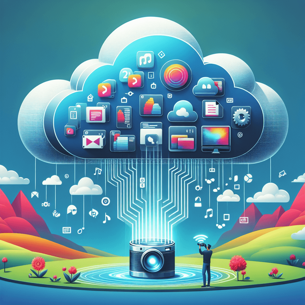 Cloud storage , photo